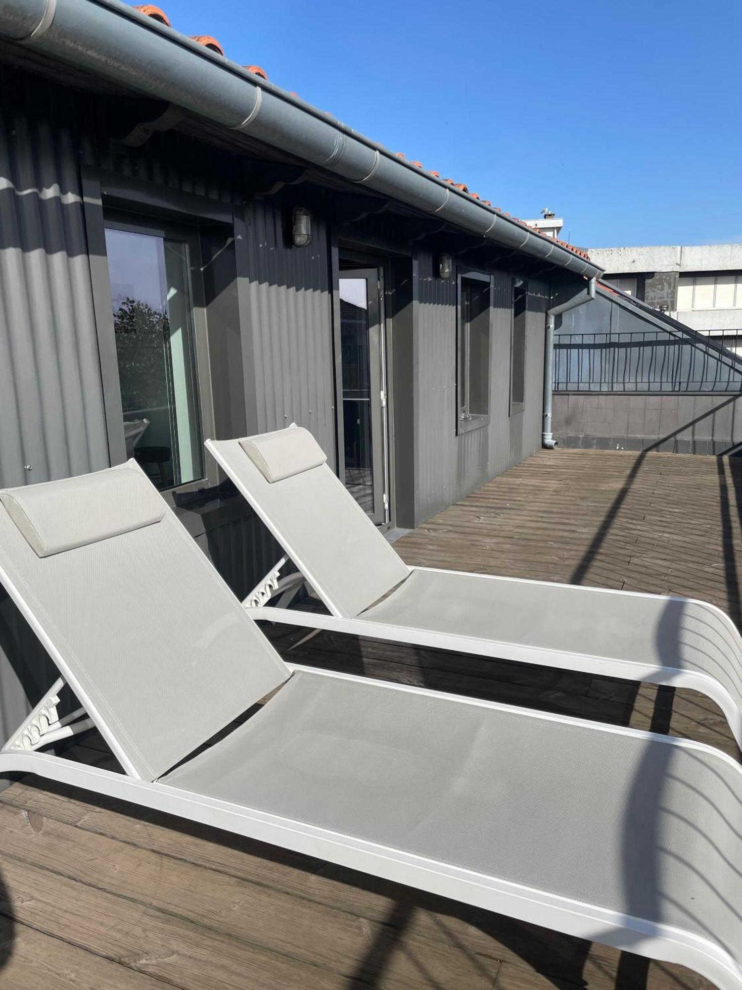 Oporto Avenue Attic - Solar Da Avenida Leilighet Eksteriør bilde